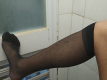 黑白套丝（初次露肉轻喷）