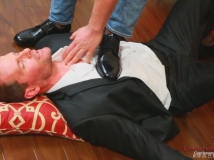 【百度&MEGA】【GC】两正装帅哥丝袜大脚互踩play