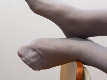 grey style2~灰色斜纹丝袜