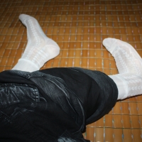 白色锦纶的旧照