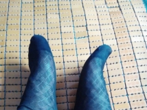 天热了，可以穿丝袜了