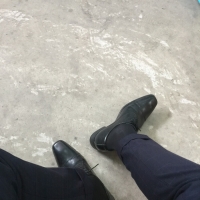 上班穿了两双丝袜……好滑