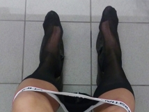 絲襪+丁字