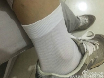 白色对对袜，很好看