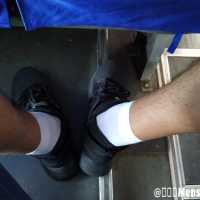 夏天的白丝和蓝灰丝