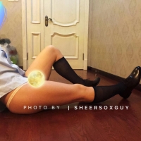#sheersoxguy#/第十四帖/皮鞋丝袜丁字裤周末骚起来