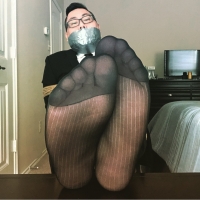 美国黑西装丝袜男john被捆绑