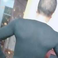 偷拍一张大叔透明保暖内衣