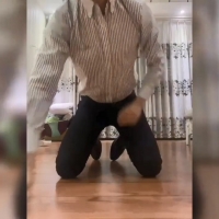 【在线】【国产】九爷丝奴，锦纶丝袜新用途塞菊花太爽了