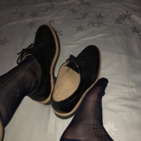 今天刚到的丝袜，特别丝滑，穿上去特别舒服，藏青色的...