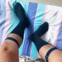 天冷啦，该换棉袜了