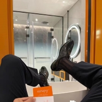 蒙面猎人 酒店正装皮鞋宽纹TNT丝袜帅哥