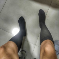 {老照片}包裹在劳保鞋里的雄臭丝袜