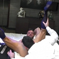 经典丝袜片；蓝丝VS黑丝，干柴遇到烈火，天雷勾动地火！