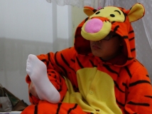 穿着白丝袜的跳跳虎