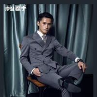 【稀有杂志】道仙琪《摩登猎手》正装丝袜诱惑，想加入？